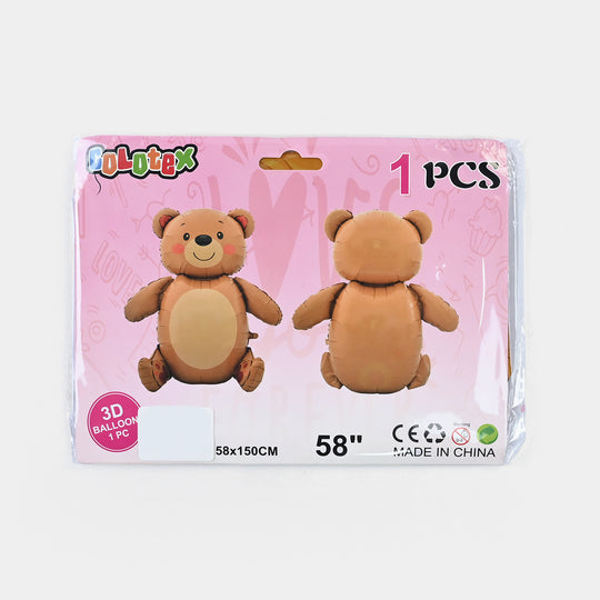 Teddy Bear Theme Foil Balloon - Large