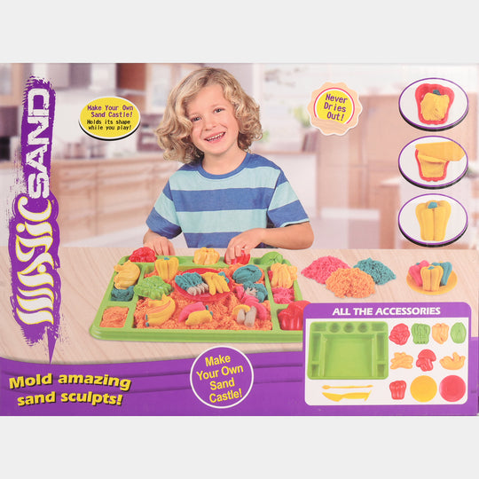 Magic Sand Various Vegetables Play Set