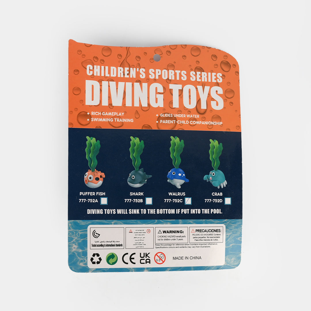 Marine Animal Sinking Seaweed Diving Toy