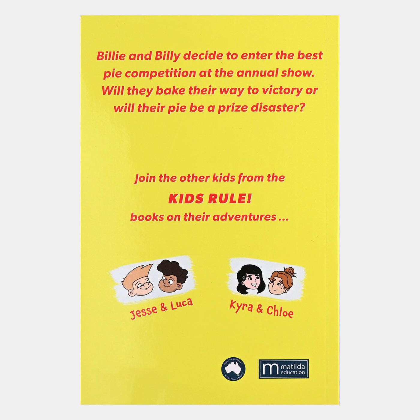 Kids Rules Pie Price Novel