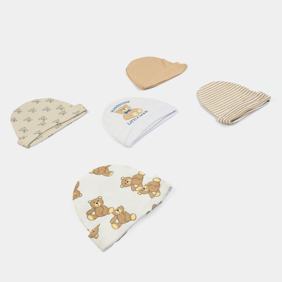 Pack OF 5 Baby Cap/Hat Set
