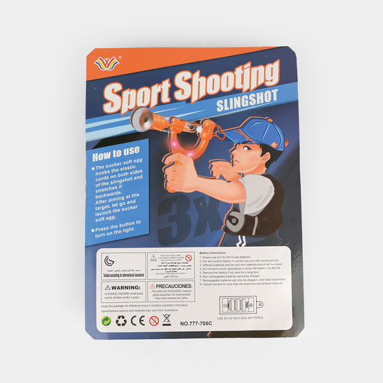 Sport Shooting Toy Slingshot Set