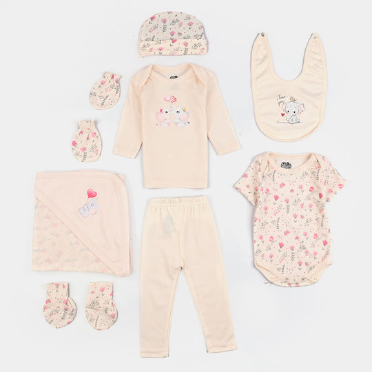 Baby Starter Set Pack Of 8PCs | 0-3M
