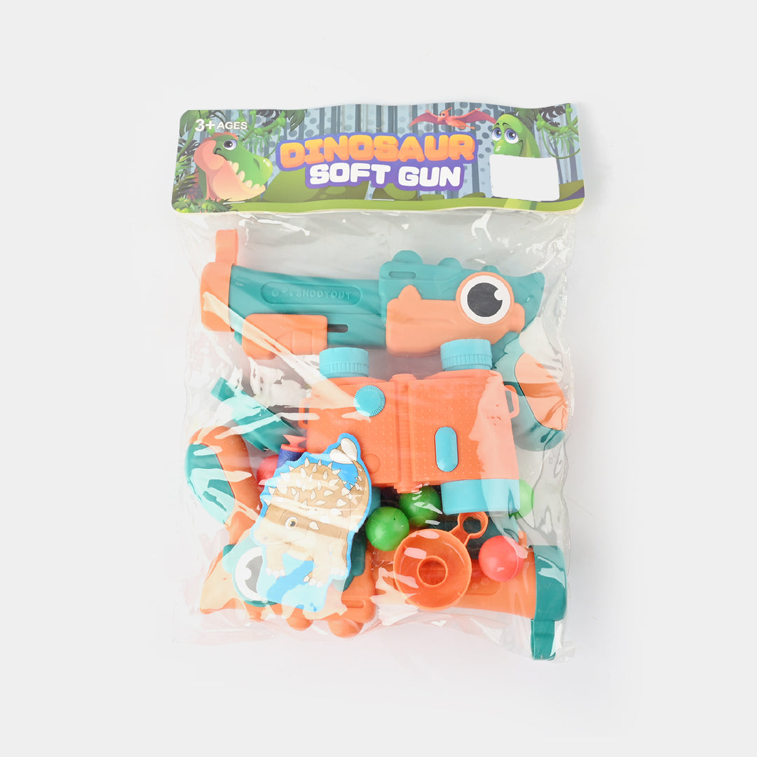 Dino Blaster Soft Dart Play Set For Kids