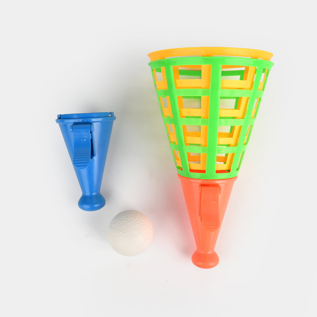 Pop & Catch Ball Game