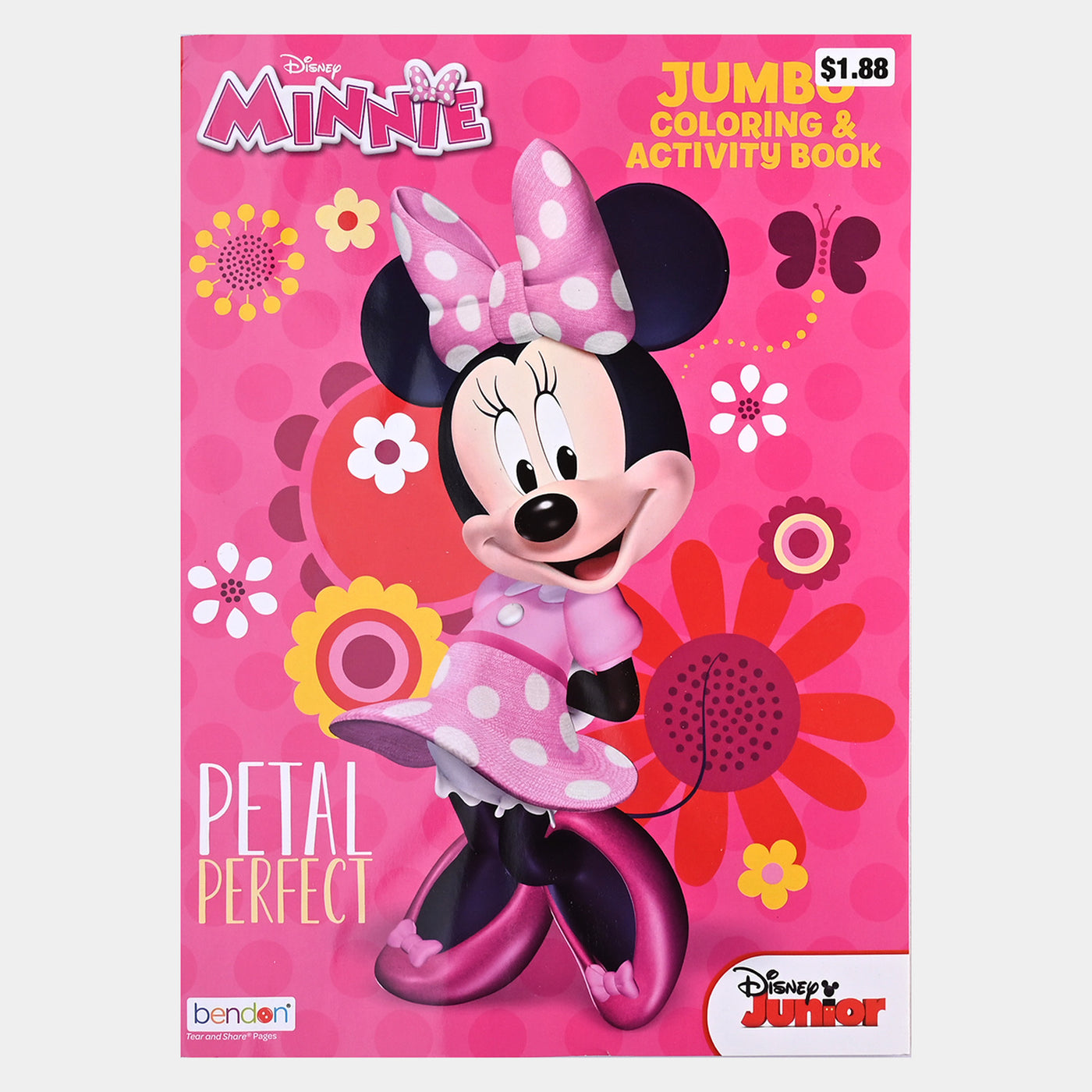 Jumbo Minnie Mouse Colouring Book