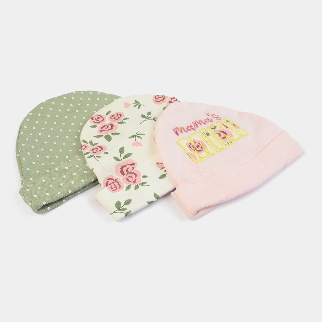 Baby Cap & Mitten Pack Of 6