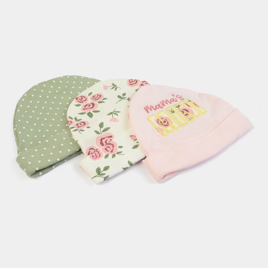 Baby Cap & Mitten Pack Of 6