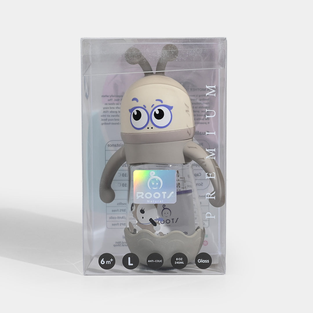 Roots Feeder Glass Bottle 240ml