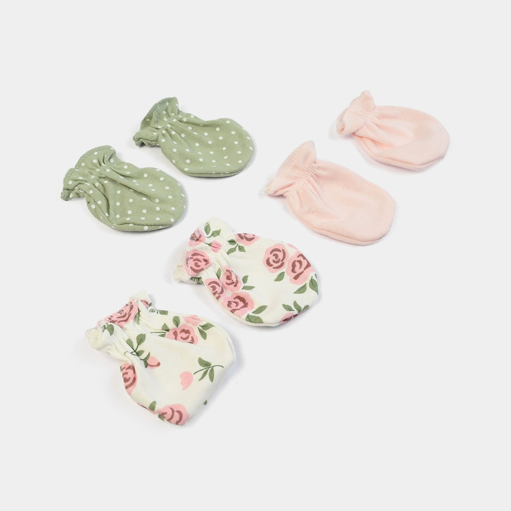 Baby Cap & Mitten Pack Of 6
