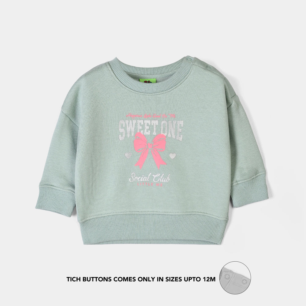 Infant Girls Fleece 2 Piece Suit Little Me