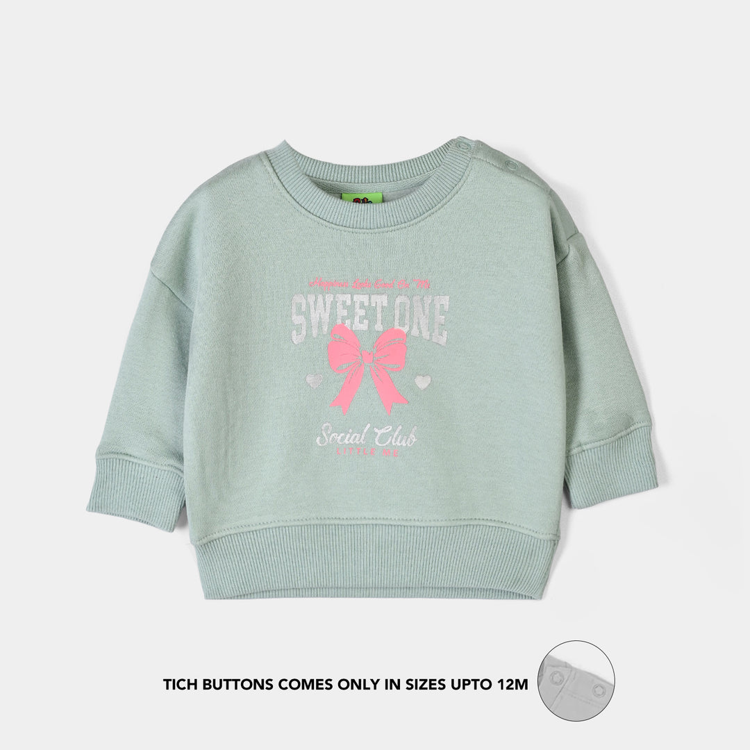 Infant Girls Fleece 2 Piece Suit Little Me