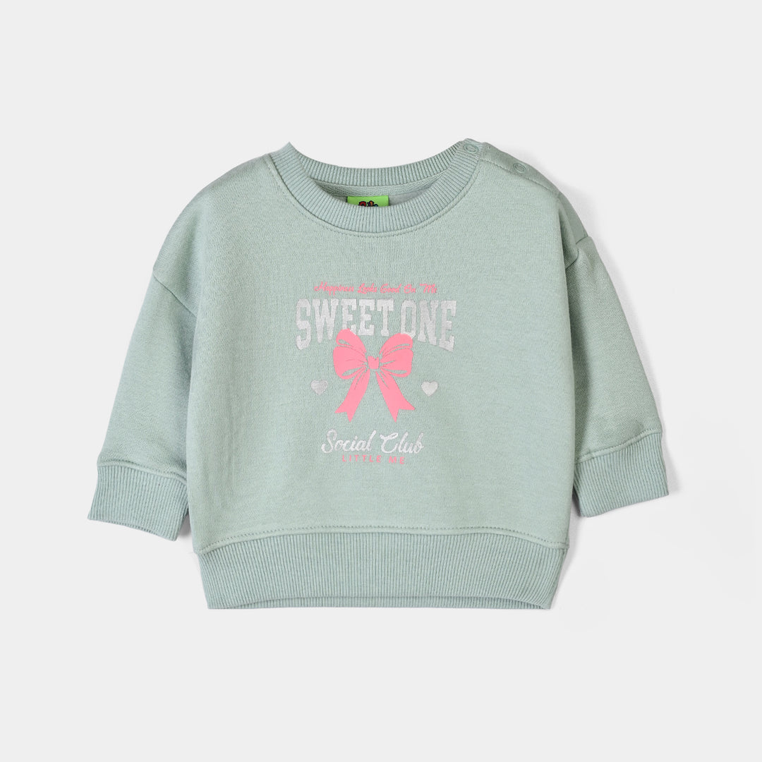 Infant Girls Fleece 2 Piece Suit Little Me