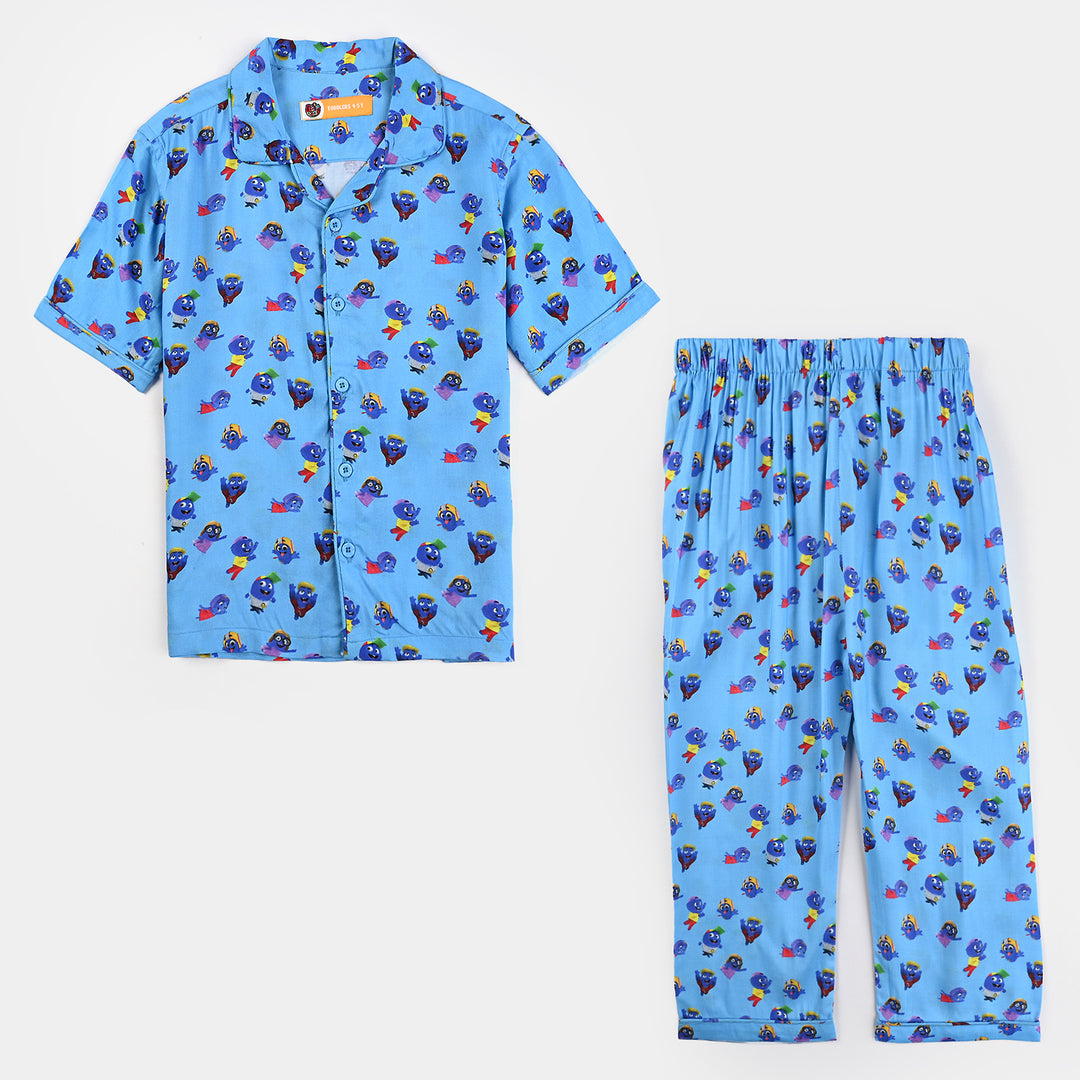 BP RIO MEET THE OBOS Boys Viscose Nightwear-Rio-Multi