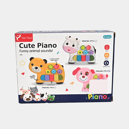 Cute Fun Piano With Light & Music