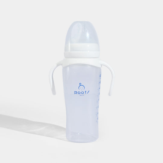 J1016-White Wide-Neck Baby Bottle 300ML/ 10 OZ
