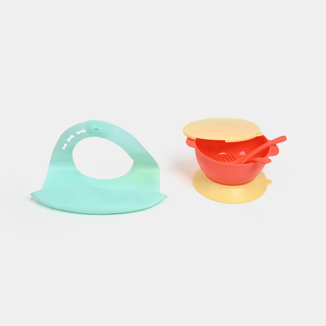 Multifunctional Baby Highchair with Bib and Bowl