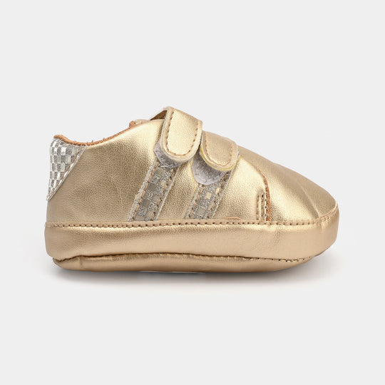 Infant Girls Shoes 222-4-Golden