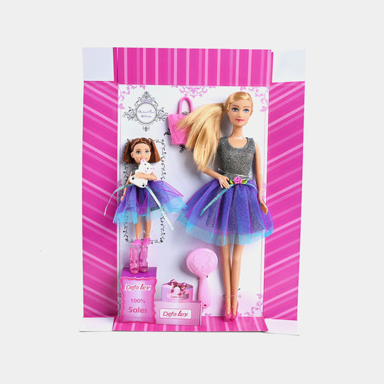 Defa Lucy Doll with Daughter