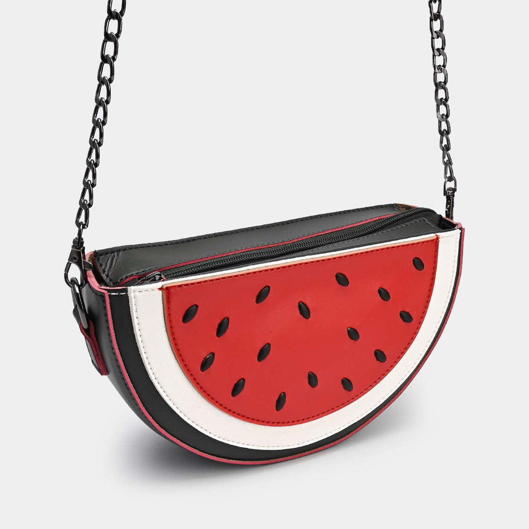 Girls Fancy Fruit Design Hand Bag