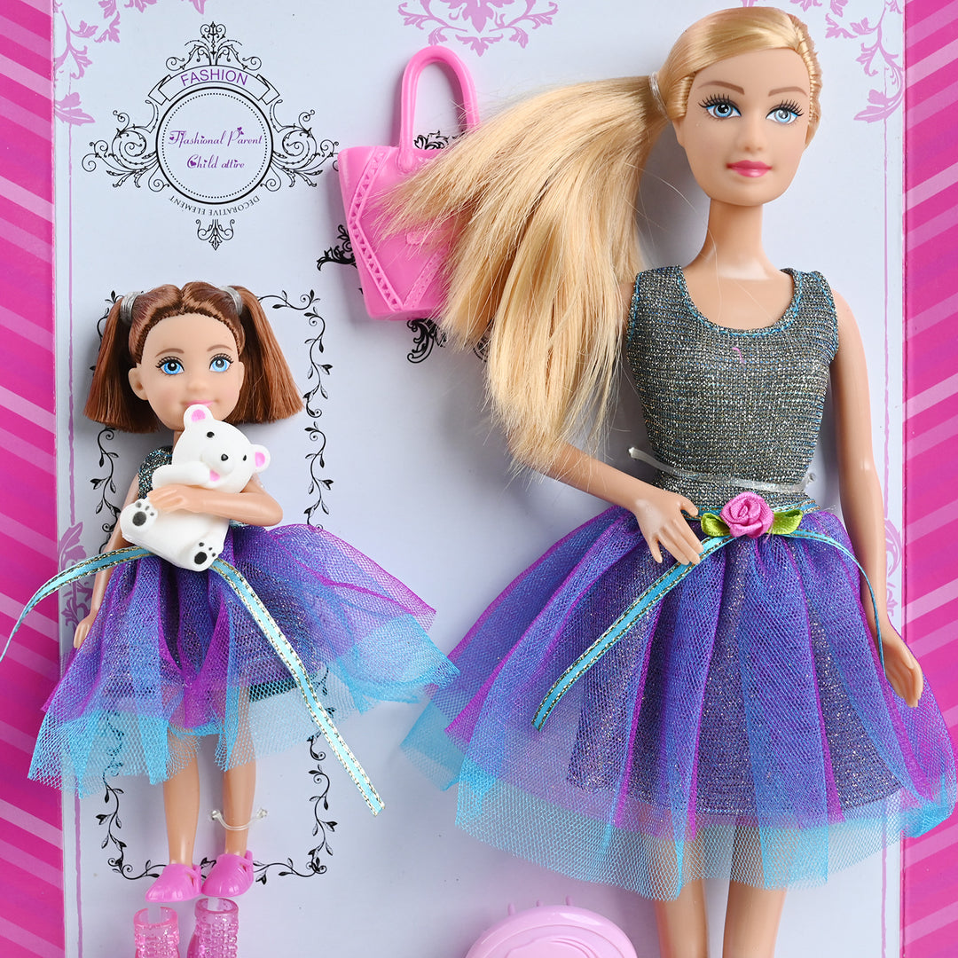 Defa Lucy Doll with Daughter