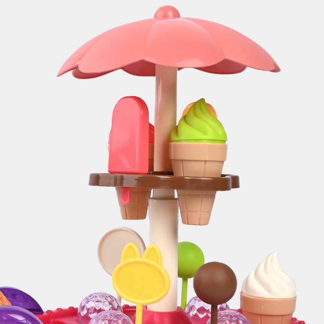 Universal Sweet Candy Cart with Light and Music