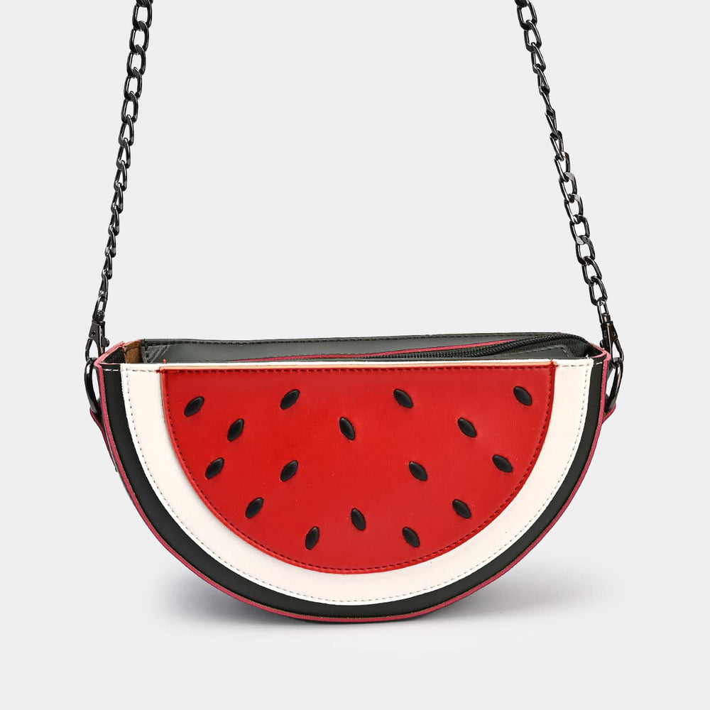 Girls Fancy Fruit Design Hand Bag