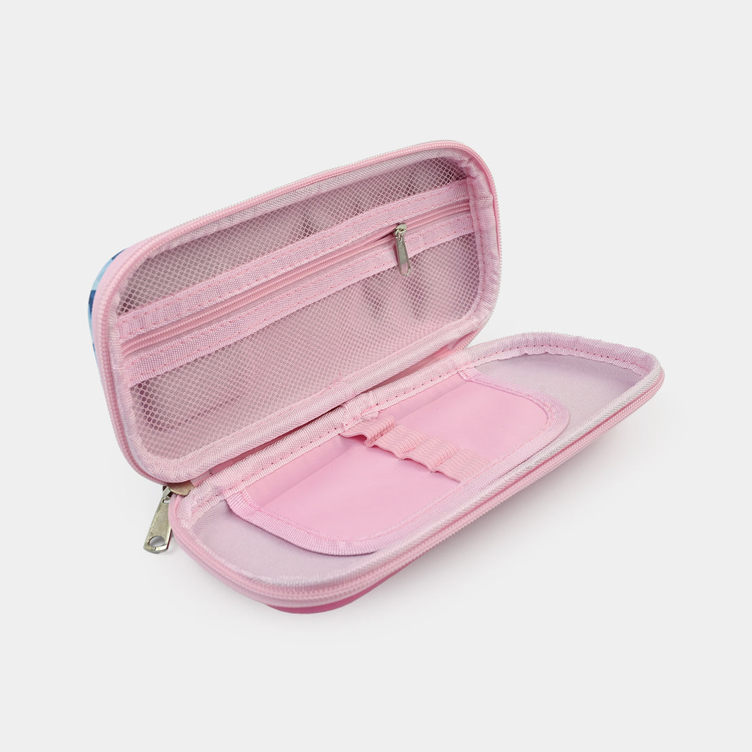 Stationery Pencil Pouch with Built-in Calculator