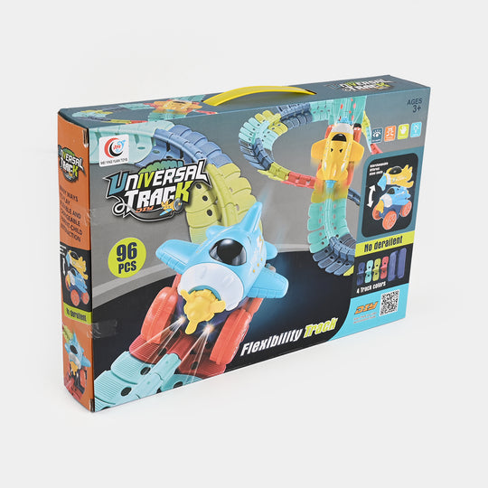 UNIVERSAL TRACK PUZZLE ROLLER COASTER TOY