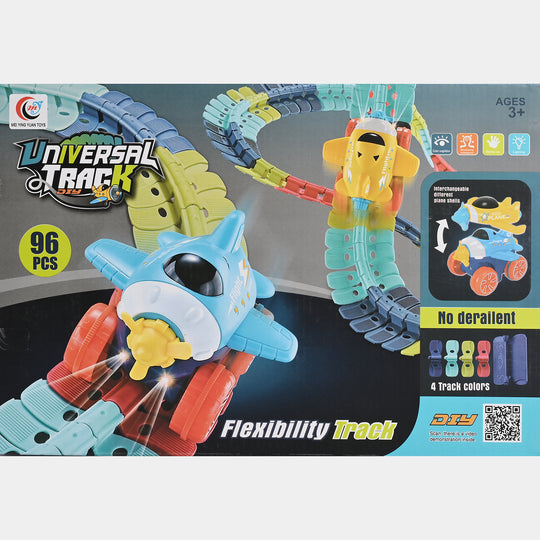 UNIVERSAL TRACK PUZZLE ROLLER COASTER TOY