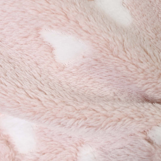 Infant Girls Sherpa 2Pcs Suit Little Hearts-PINK