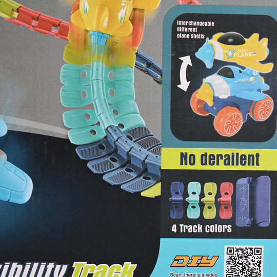 UNIVERSAL TRACK PUZZLE ROLLER COASTER TOY