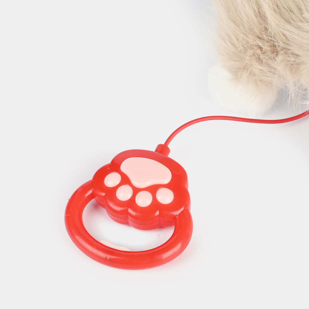 Interactive Plush Puppy Toy with Remote