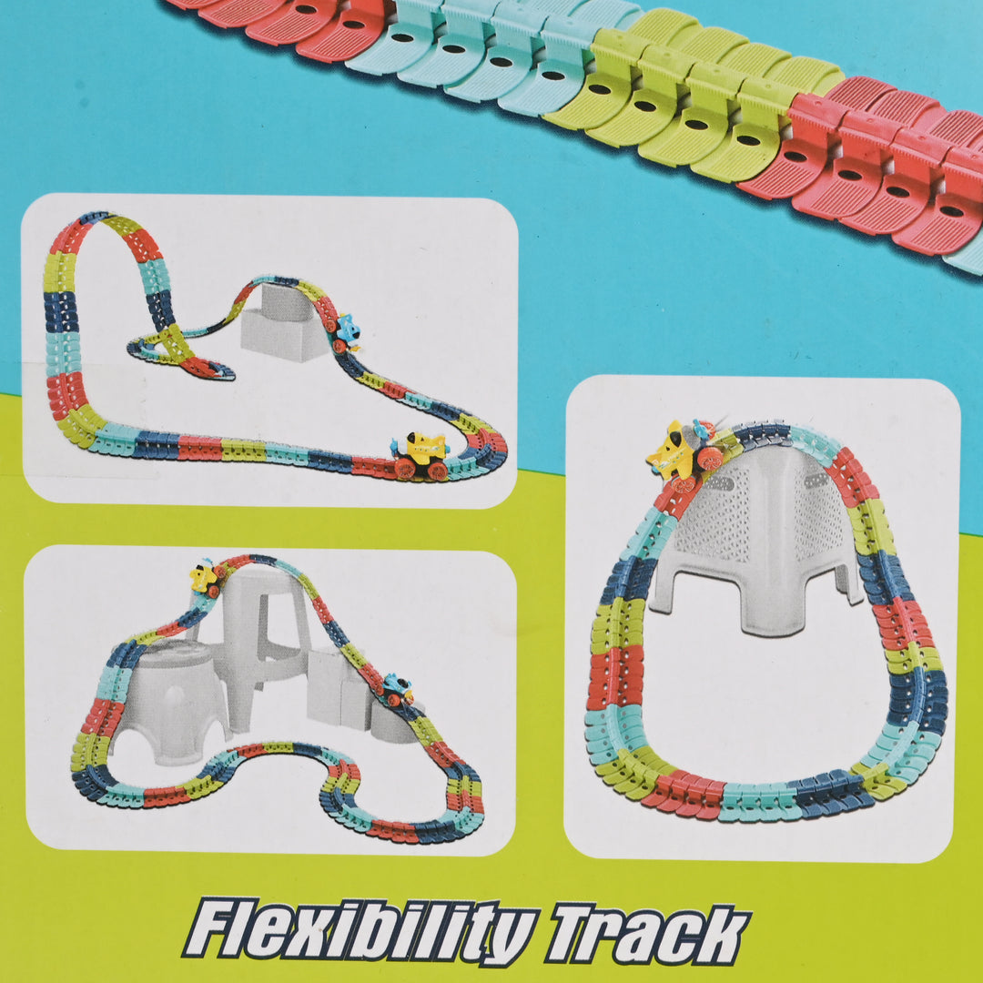 UNIVERSAL TRACK PUZZLE ROLLER COASTER TOY