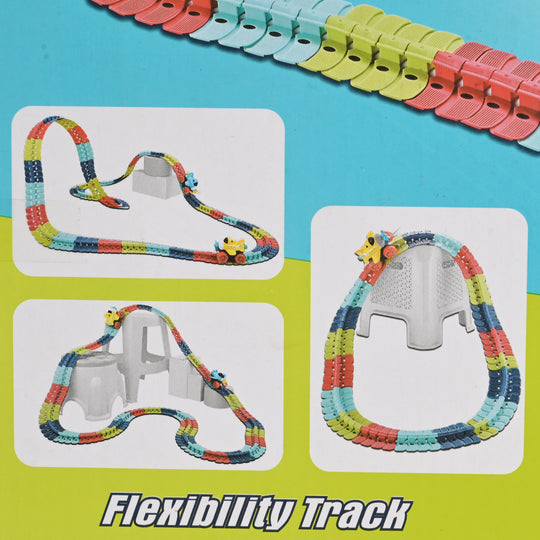 UNIVERSAL TRACK PUZZLE ROLLER COASTER TOY