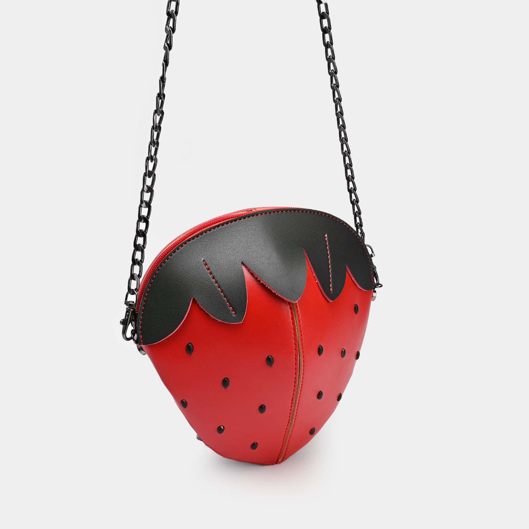 Girls Fancy Fruit Design Hand Bag