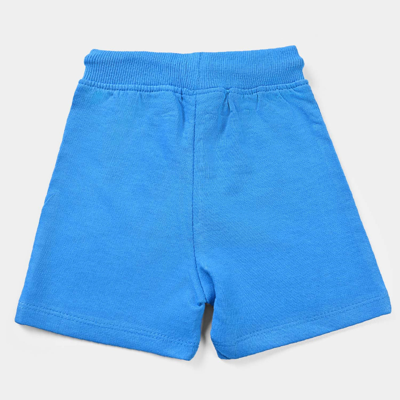 Infant Boys Cotton Terry Knitted Short-Blue