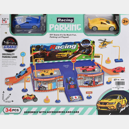 DIY Parking Lot Playset For Kids