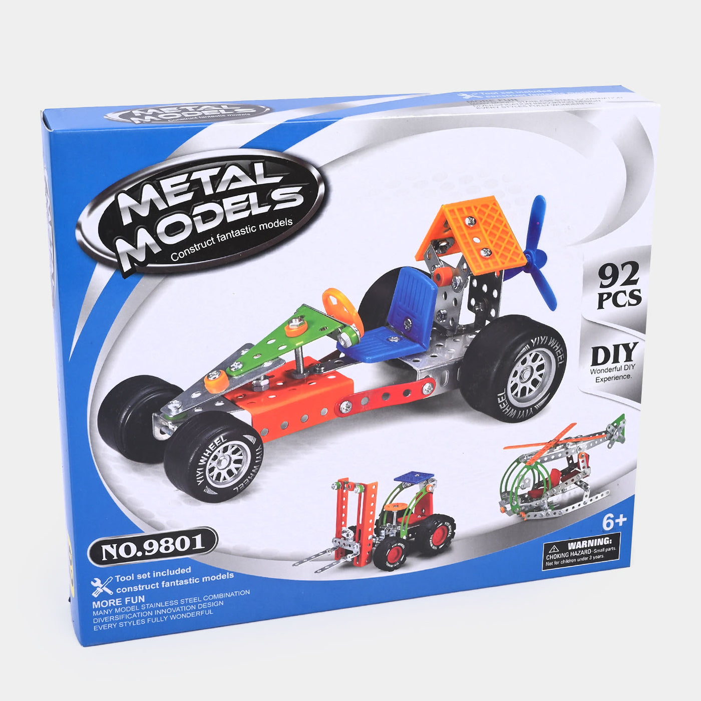 Metal Assembly Formula Car | 92PCs