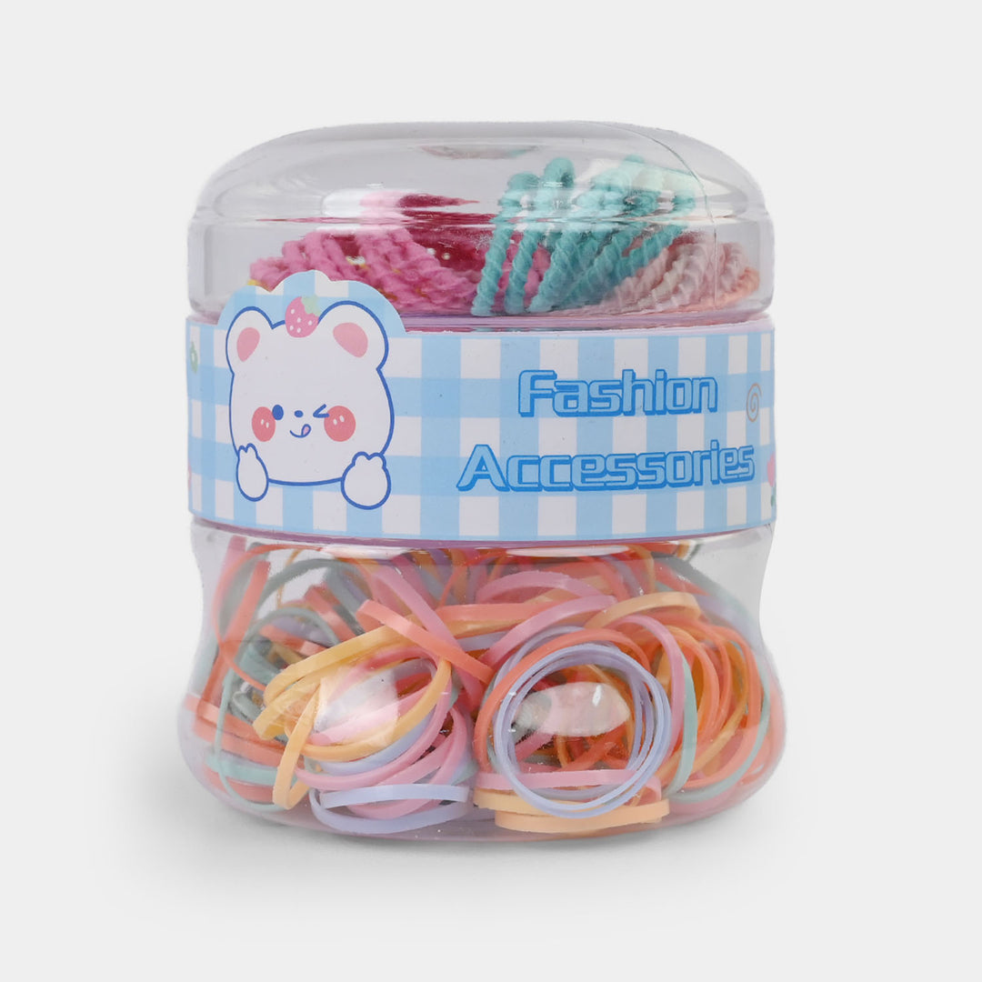 Colorful Hair Rubber Bands Box