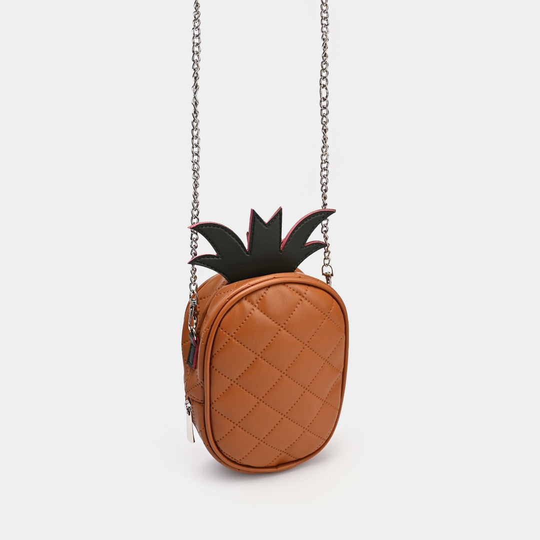 Girls Fancy Fruit Design Hand Bag