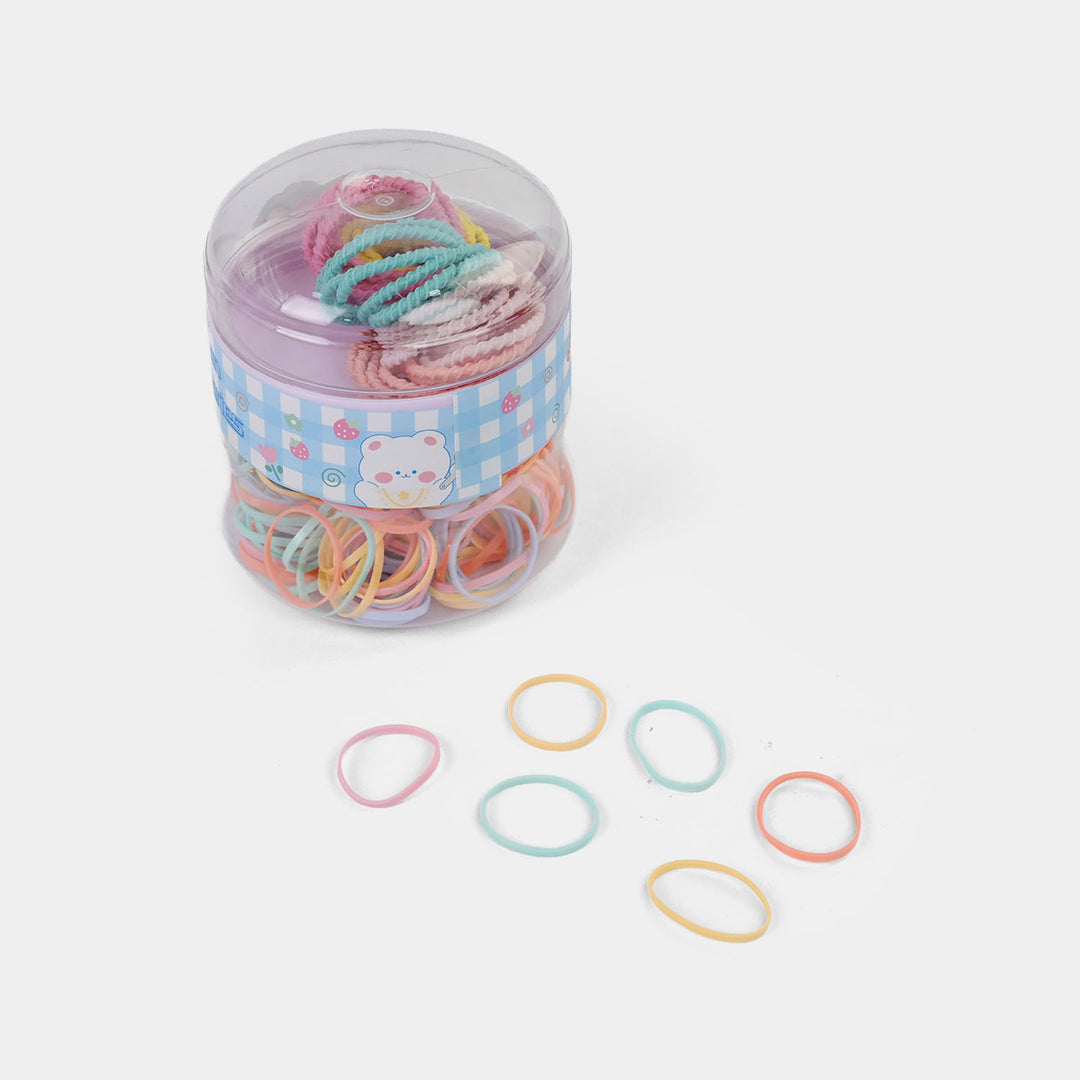 Colorful Hair Rubber Bands Box