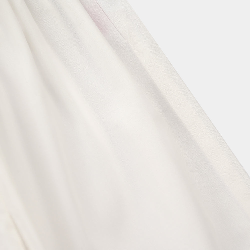 Infant Boys Cotton Pajama Basic-White