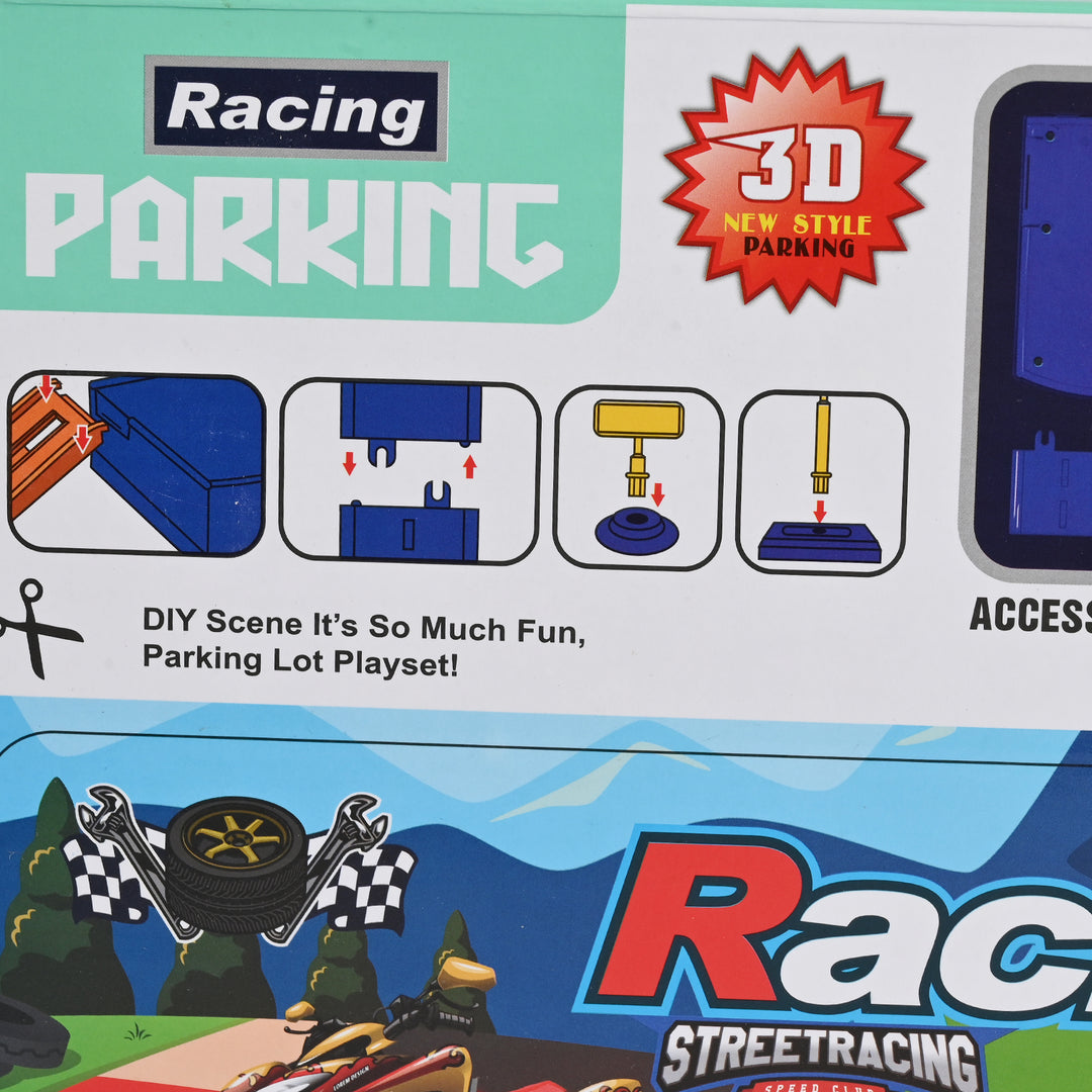 DIY Parking Lot Playset For Kids