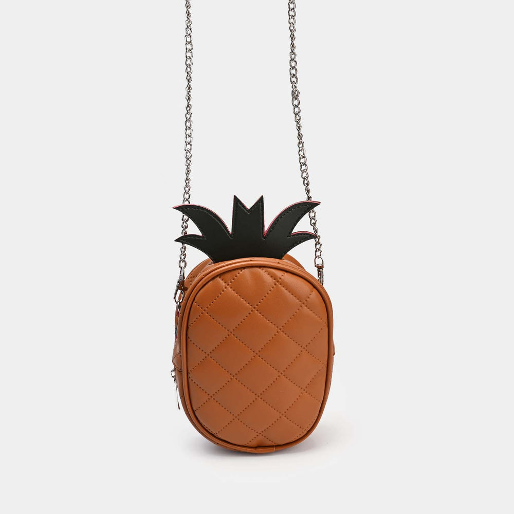 Girls Fancy Fruit Design Hand Bag