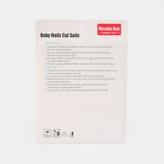 Baby Care Manicure 3Pcs Set