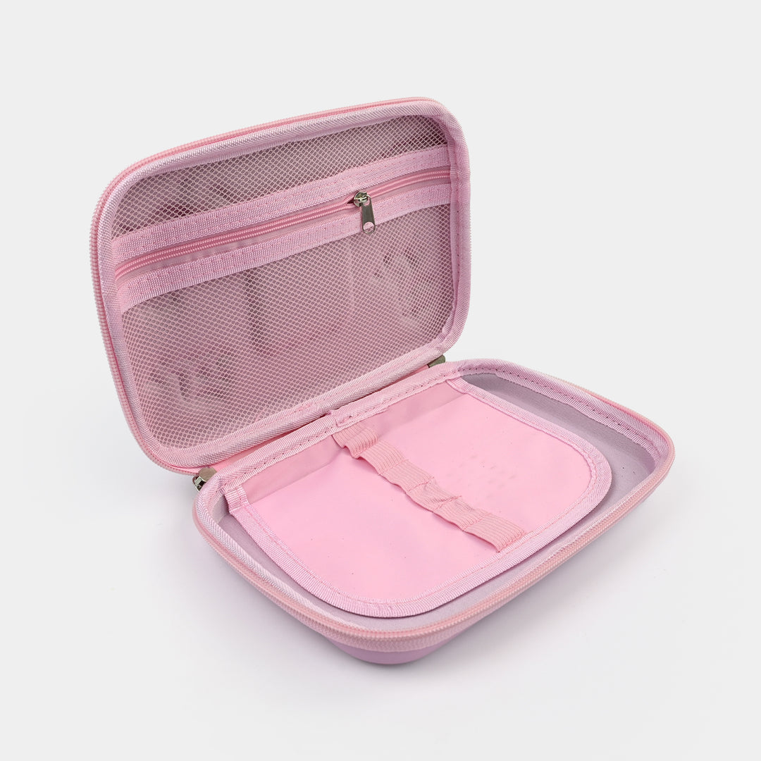 Stationery Pencil Pouch with Built-in Calculator