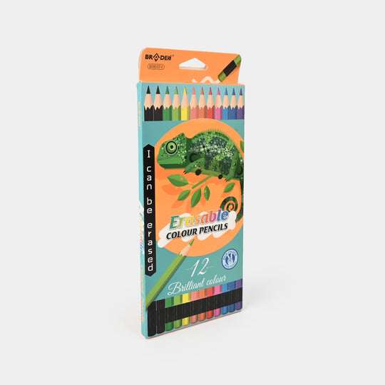 Braden Erasable Colour Pencils | 12PCs