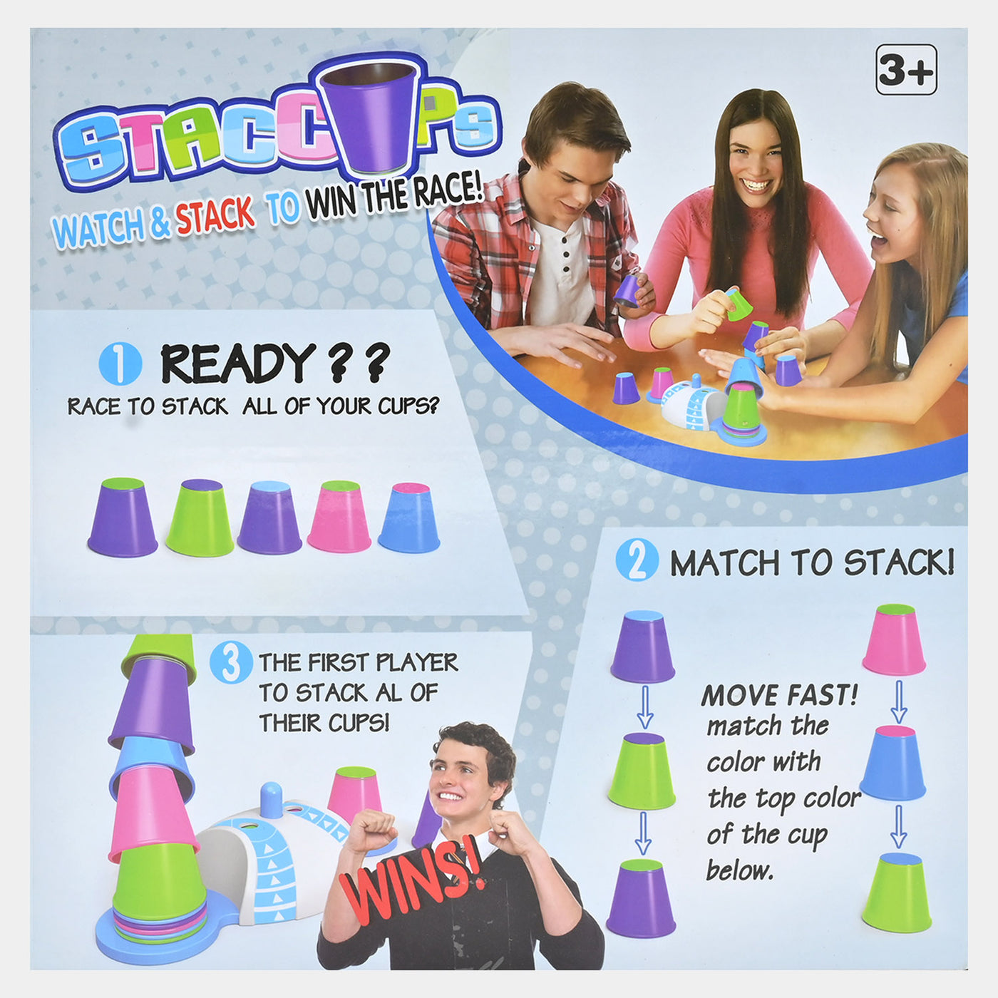 Stacking Cup Game Toy