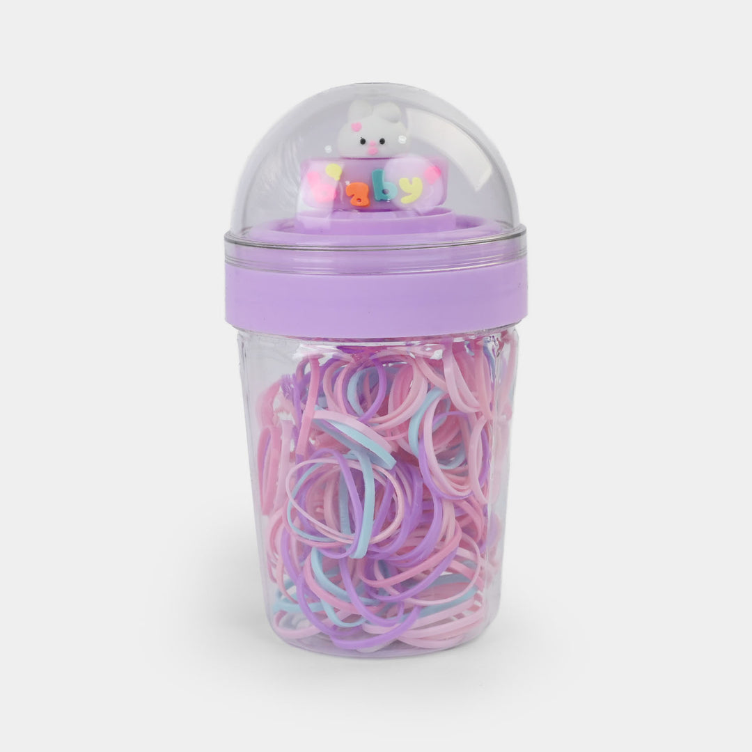 Colorful Hair Rubber Bands Box
